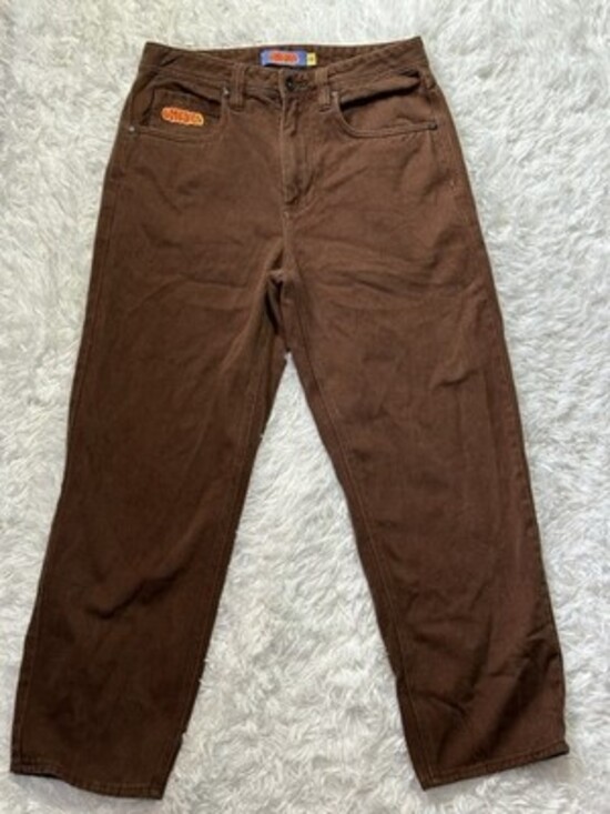 Empyre Other - Emprye Baggy Wide Leg Denim Jeans Brown Men’s 30x27